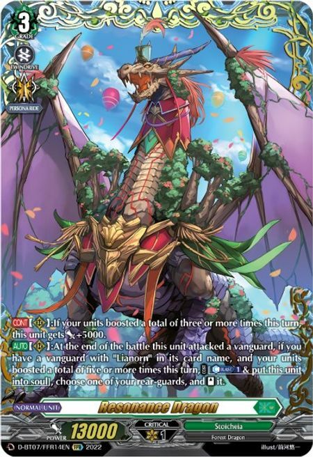 Resonance Dragon Card Front