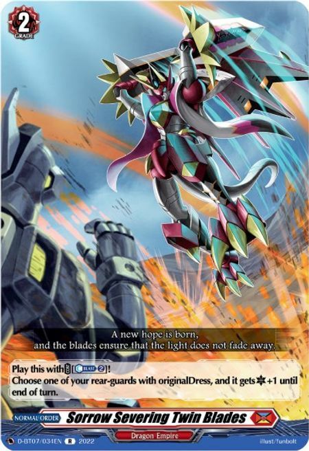 Sorrow Severing Twin Blades [D Format] Frente