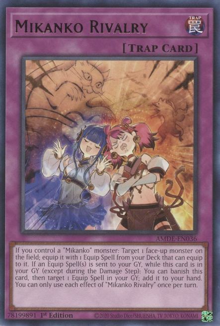 Mikanko Rivalry Card Front