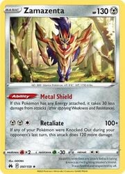 Zamazenta [Metal Shield | Retaliate]