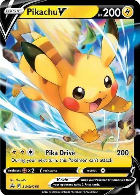 Pikachu V [Pika Drive] Card Front