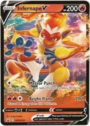 Infernape V [Meteor Punch | Bright Flame]