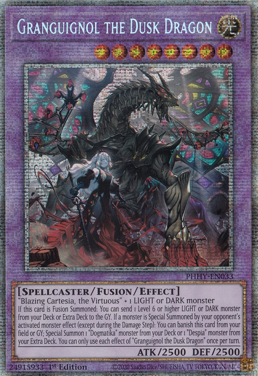 Yu-Gi-Oh newest Granguignol The Dusk Dragon Starlight