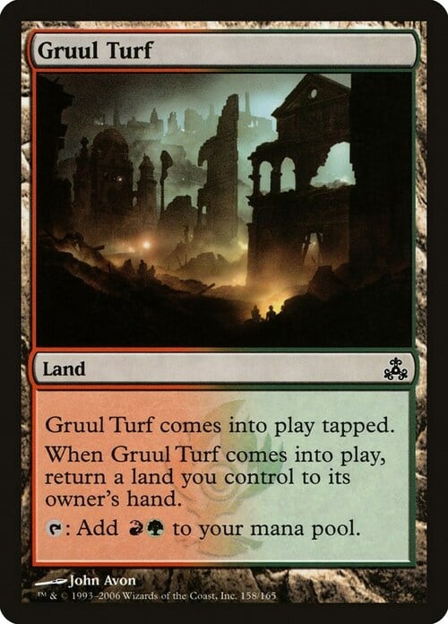 Gruul Turf Card Front