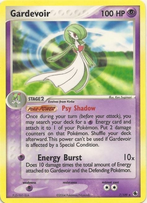  Pokemon - Gardevoir - Power Keepers 9 - Theme Deck