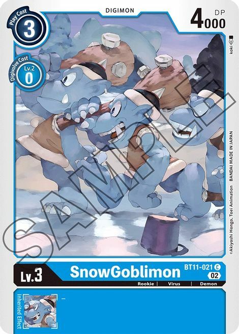 SnowGoblimon Frente