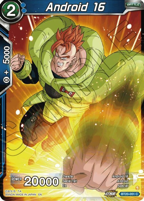 Android 16 Card Front