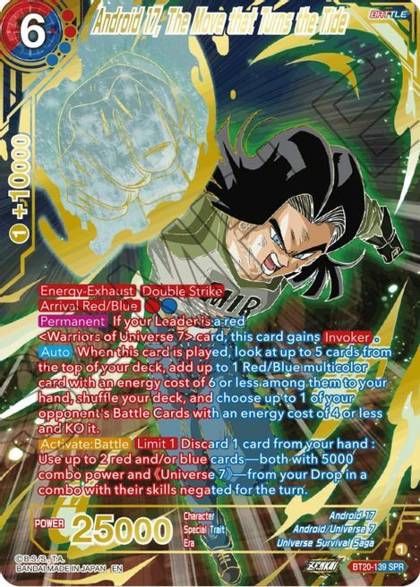 Android 17, The Move that Turns the Tide Card Front