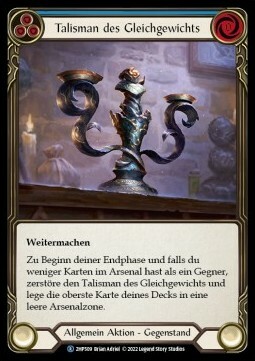 Talisman of Balance Frente