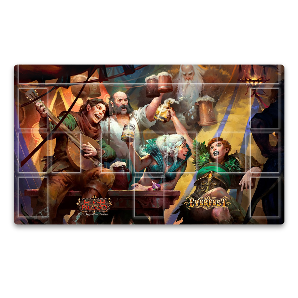 Tappetino Content Partners Playmat: "This Round's on Me"