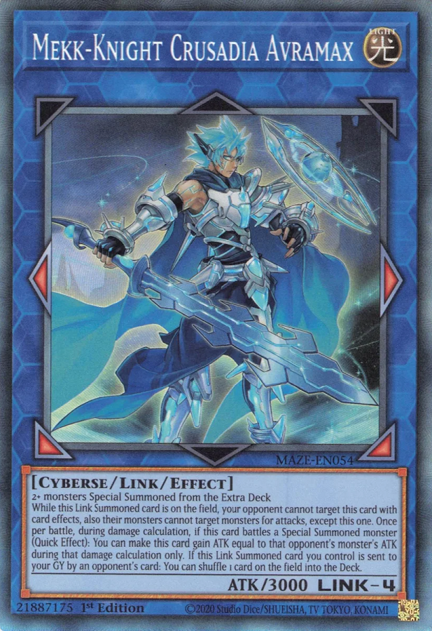 Mekk-Knight Crusadia Avramax Maze of Memories | Yu-Gi-Oh! | CardTrader