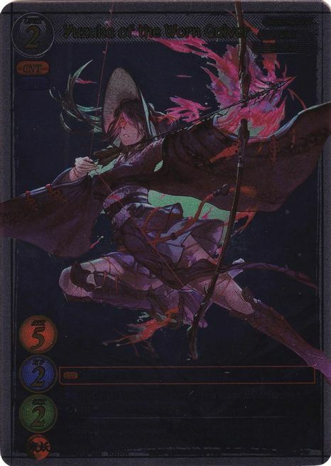 Yuzuka of the Worn Quiver Card Front