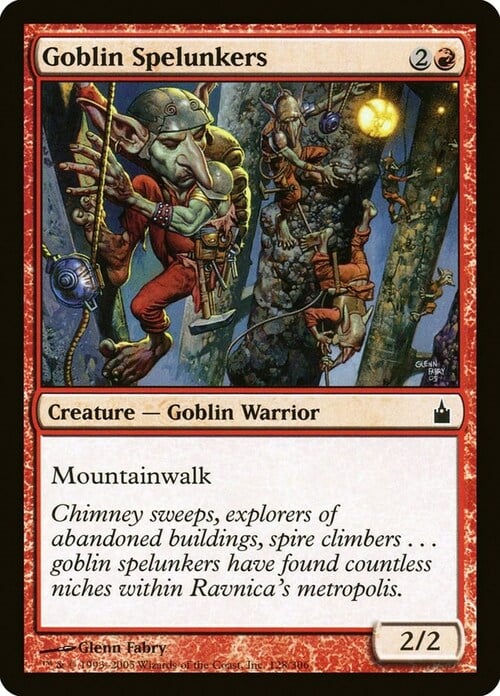 Goblin Speleologi Card Front