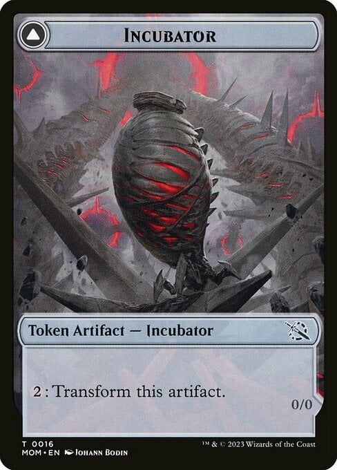 Incubator // Phyrexian Card Front