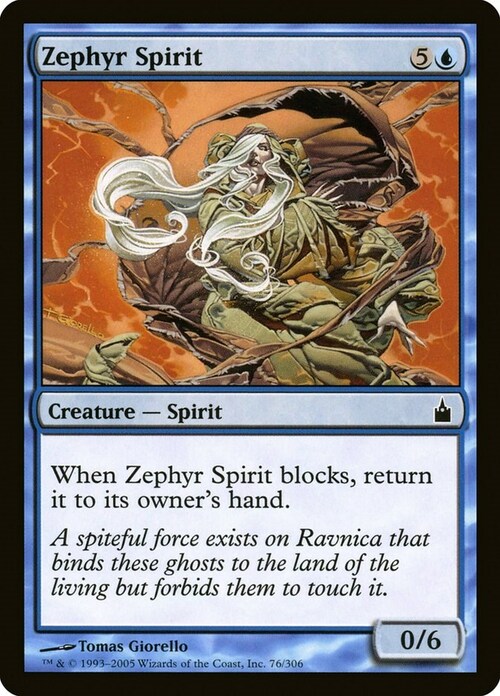 Spirito dello Zefiro Card Front