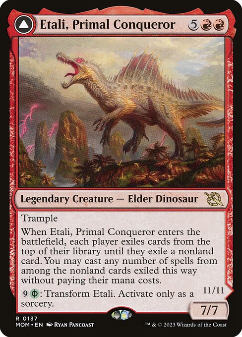 Etali, Primal Conqueror // Etali, Primal Sickness March of the Machine, Magic