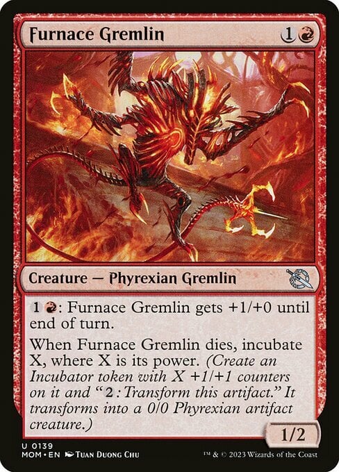 Gremlin della Fornace Card Front