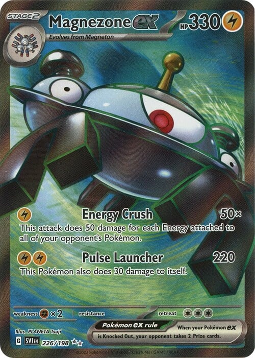 Magnezone ex Card Front