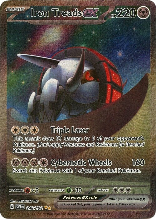 Iron Treads ex Card Front