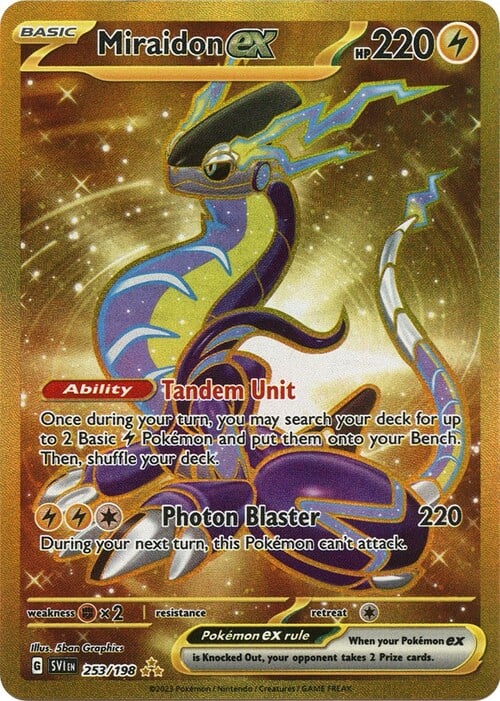 Miraidon ex Card Front