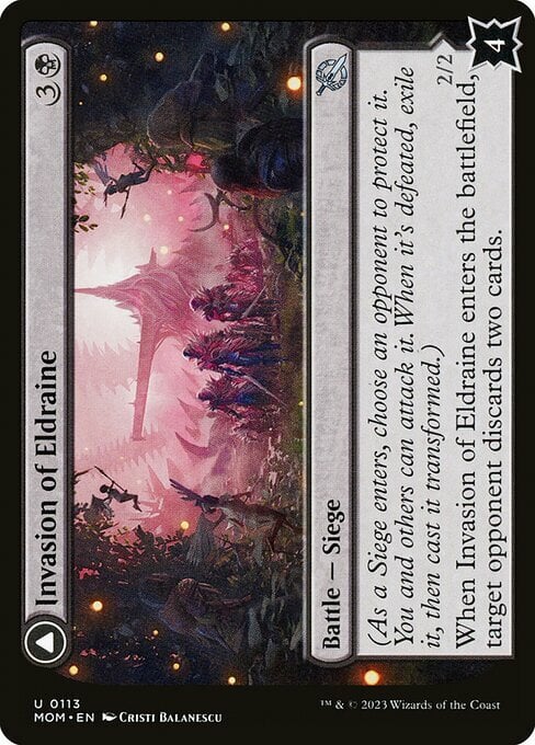 Invasion of Eldraine // Prickle Faeries Card Front