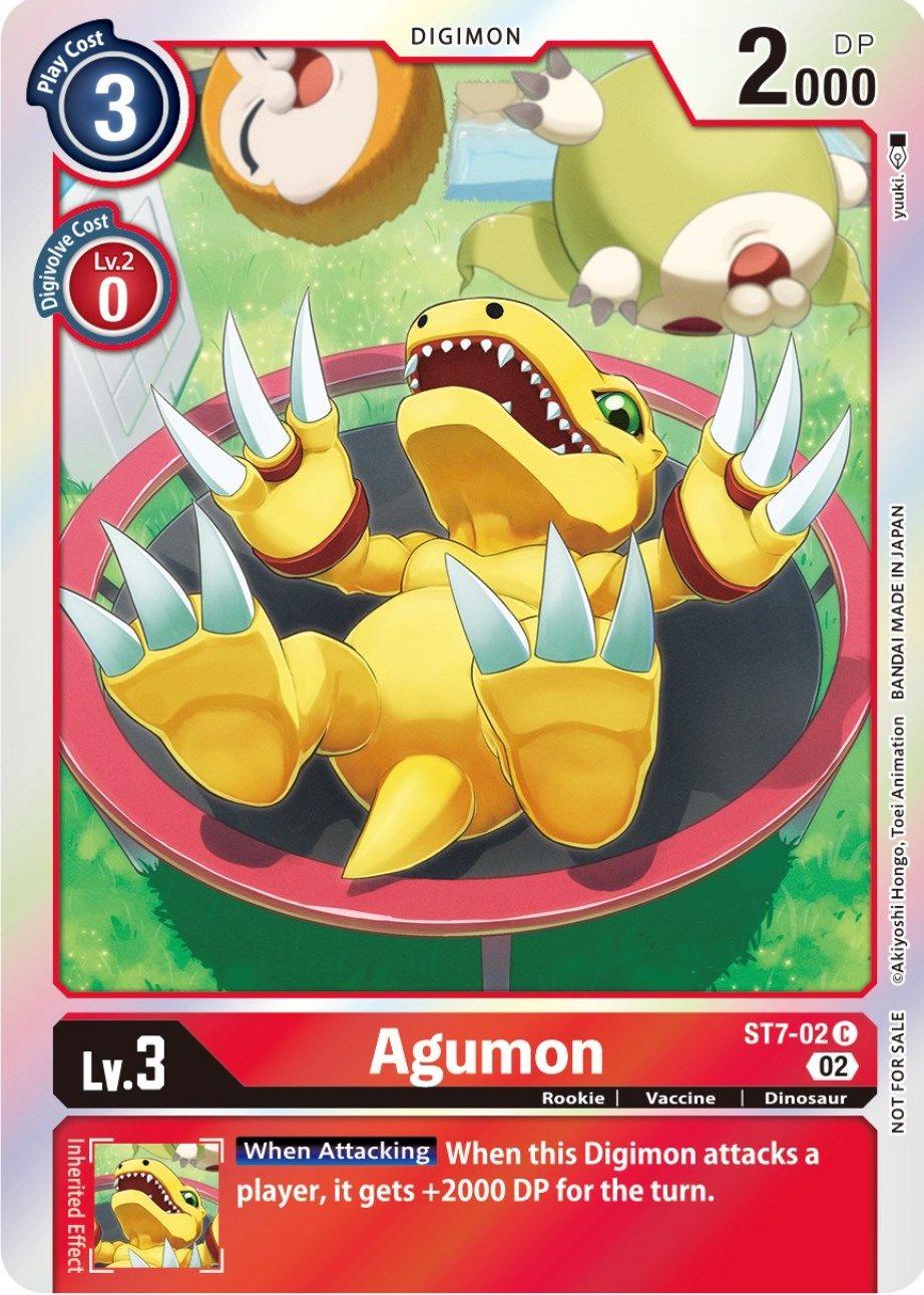 Agumon Official Tournament Pack Events Digimon Cardtrader