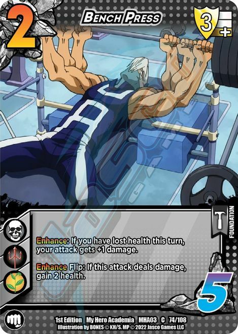 Bench Press Card Front