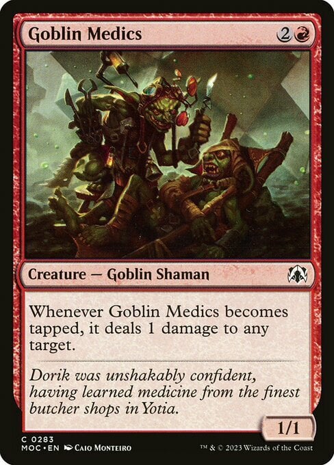 Medici Goblin Card Front
