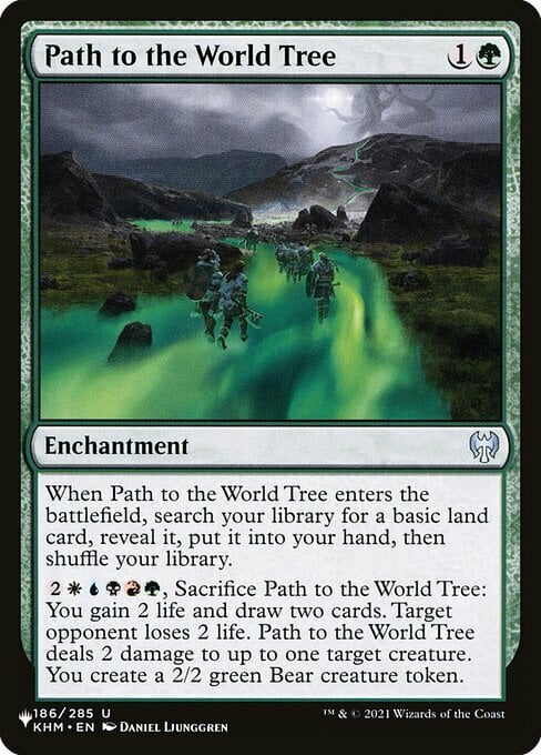 Path to the World Tree Card Front