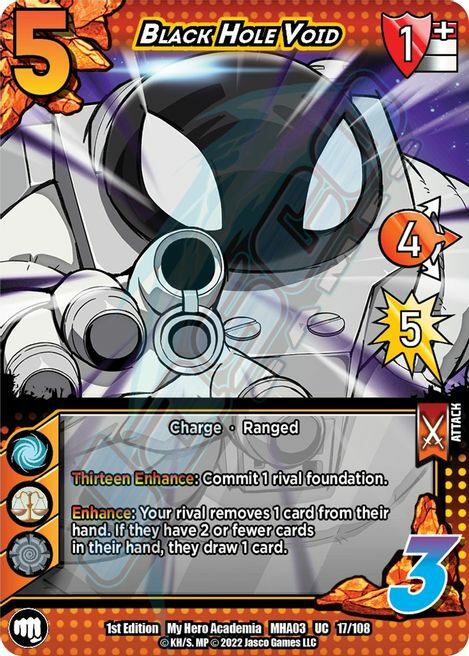 Black Hole Void Card Front