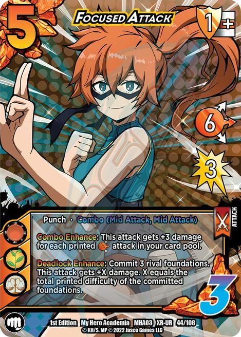 Focused Attack Card Front