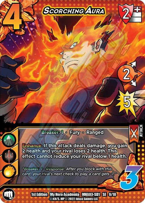 Scorching Aura Card Front