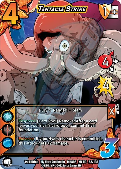 Tentacle Strike Card Front