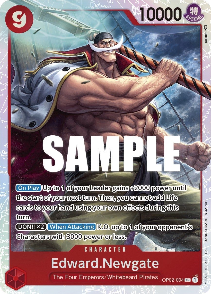 Edward.Newgate OP-02: Paramount War | One Piece | CardTrader