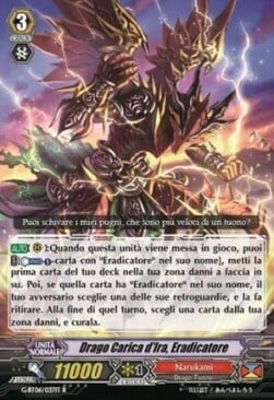 Eradicator, Angercharge Dragon Card Front