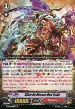 One Strike Two Hits Djinn Card Front