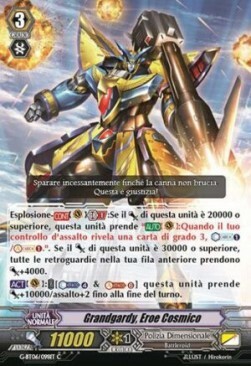 Cosmic Hero, Grandgardy Frente