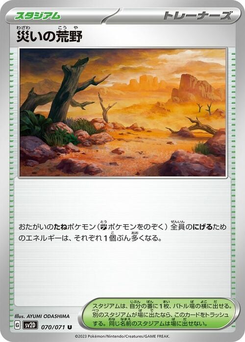 Wilderness of Disaster Card Front