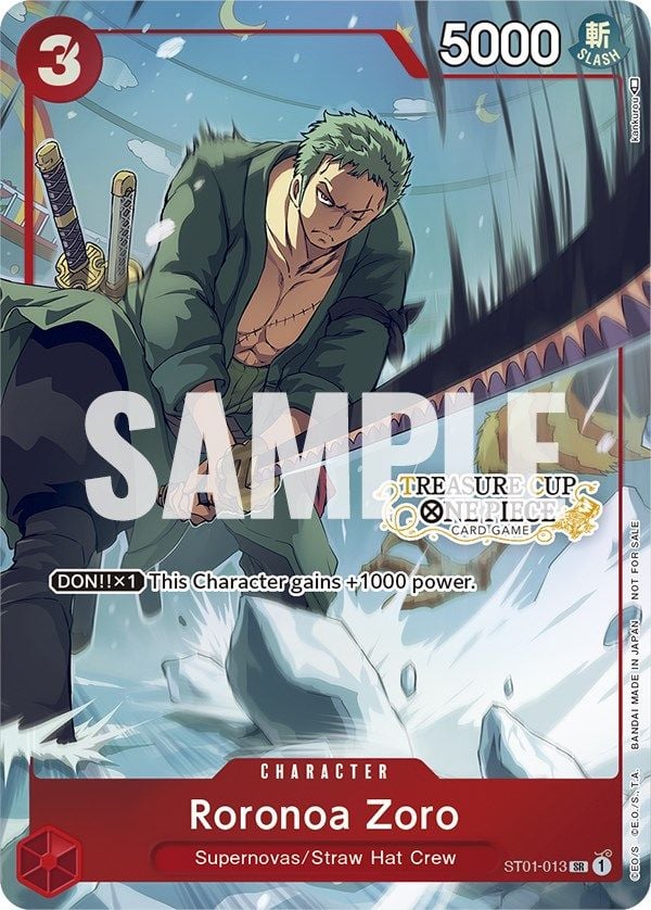 Roronoa Zoro Store Tournaments Promos | One Piece | CardTrader