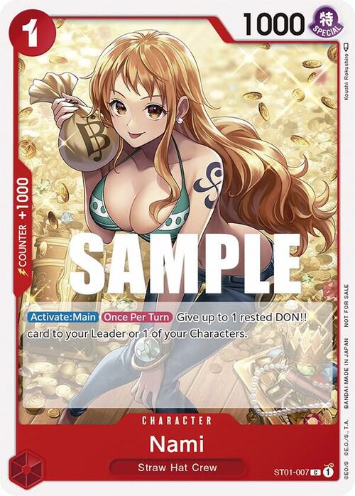 Nami Card Front