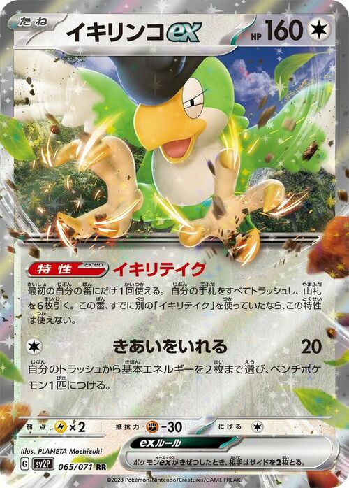 Squawkabilly ex Card Front