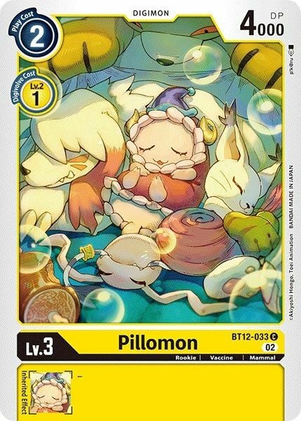 Pillomon Card Front