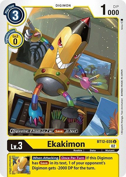 Ekakimon Card Front