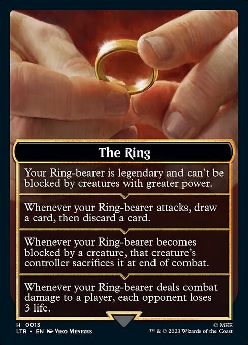 The Ring // The Ring Tempts You Card Front