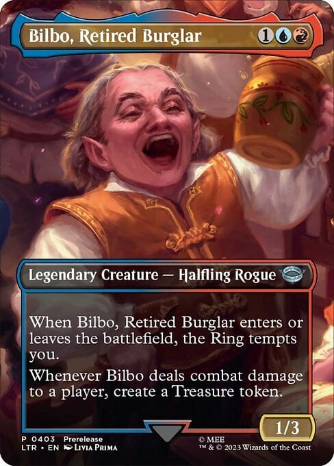 Bilbo, Scassinatore in Congedo Card Front