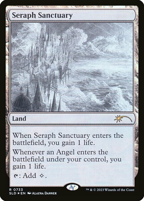 Seraph Sanctuary Card Front