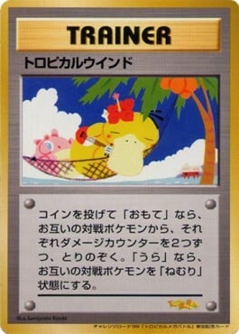 Tropical Wind Card Front