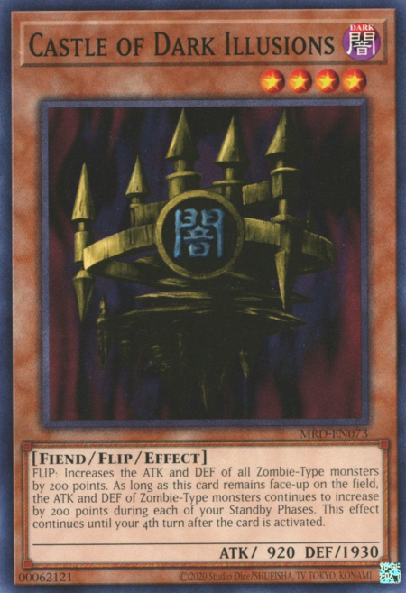 Castle of Dark Illusions Card Front