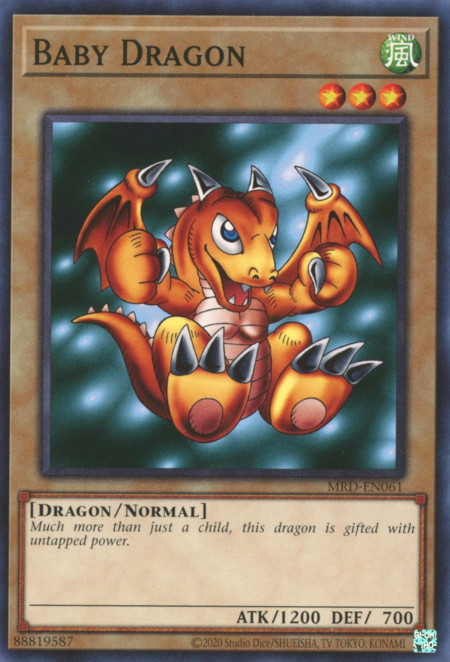 Baby Dragon Card Front