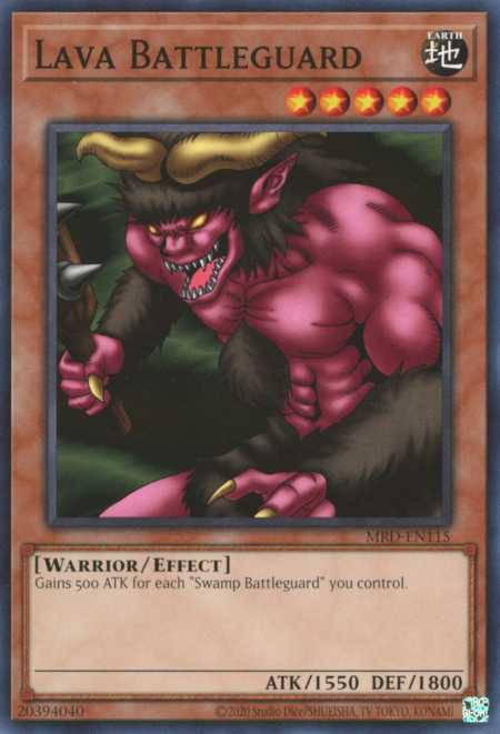 Lava Battleguard Card Front